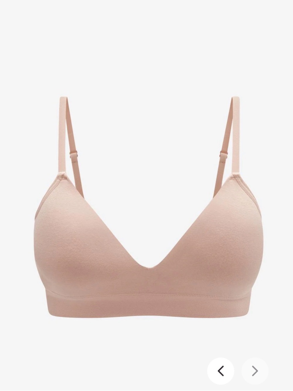 🌟Bundle of 8🌟 Thirdlove Seamless Stretch Cotton Bralette size small - Picture 4 of 13